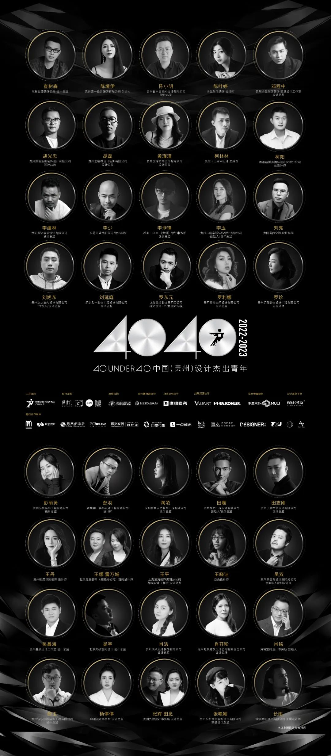 40 UNDER 40 | 省區(qū)榜List·2揭曉！10省區(qū)350位設(shè)計(jì)杰出青年脫穎而出！(圖10)