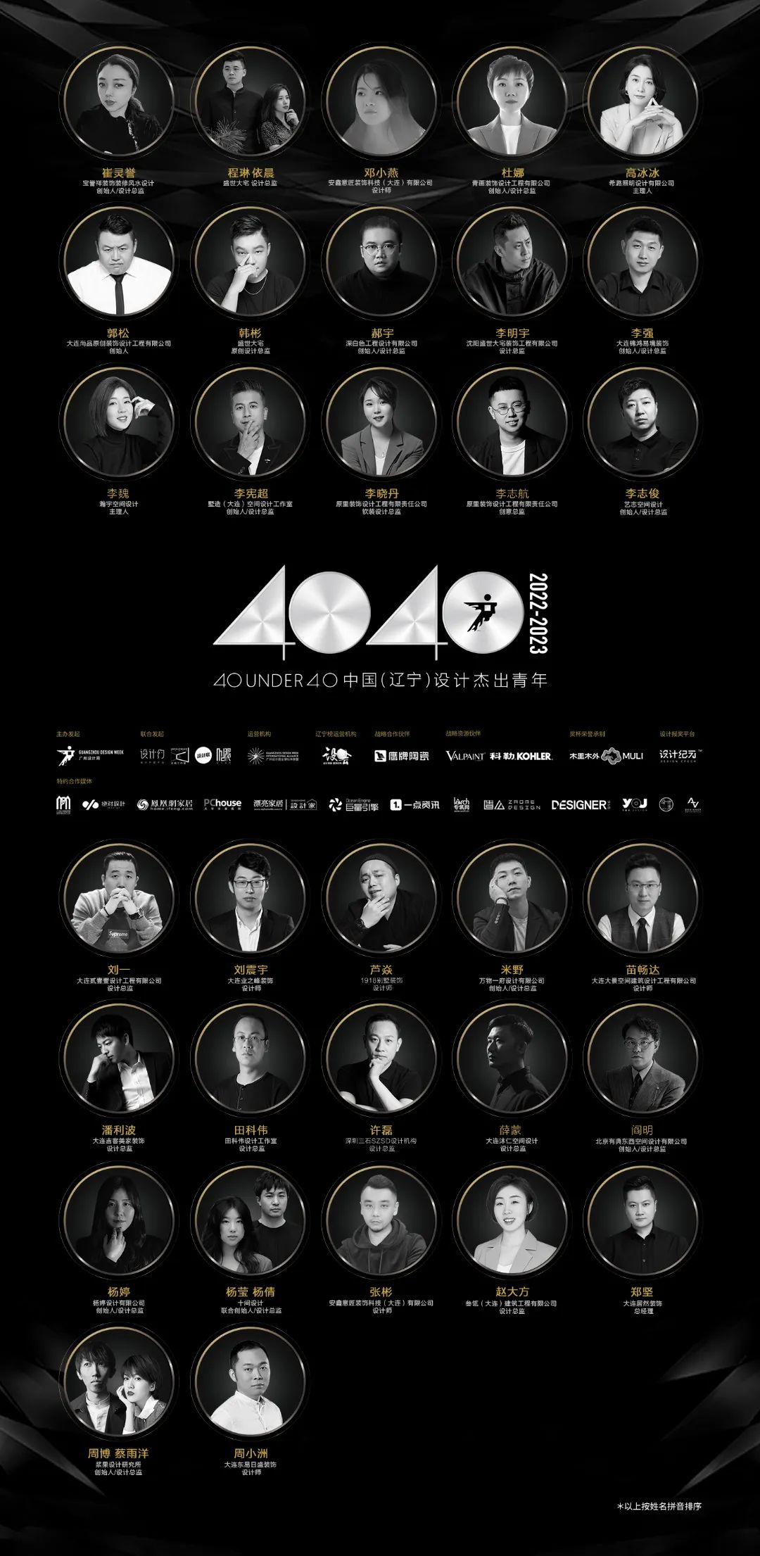 40 UNDER 40 | 省區(qū)榜List·2揭曉！10省區(qū)350位設(shè)計(jì)杰出青年脫穎而出！(圖28)